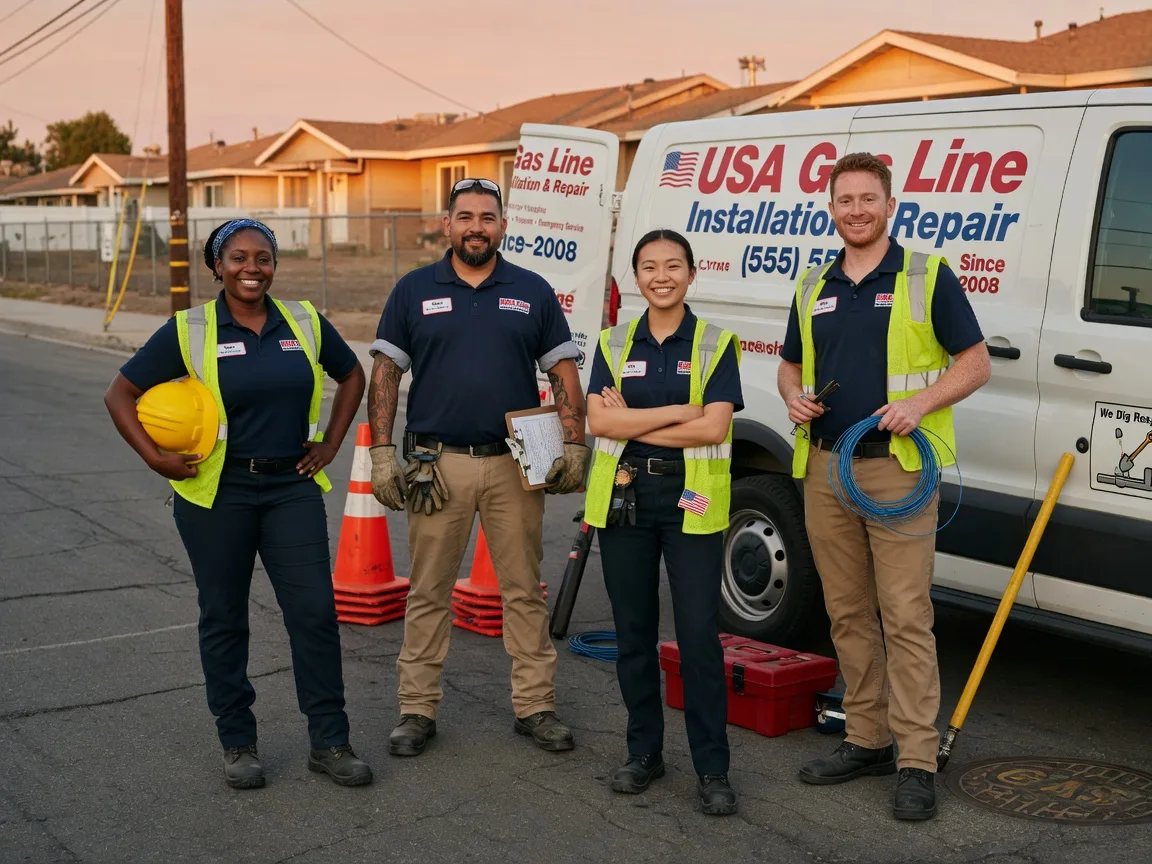 Gas Line Installation company in Crawfordsville, OR